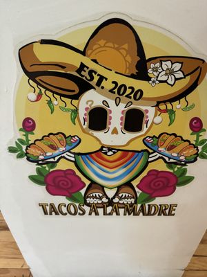 Logo   at Tacos A La Madre in College Park