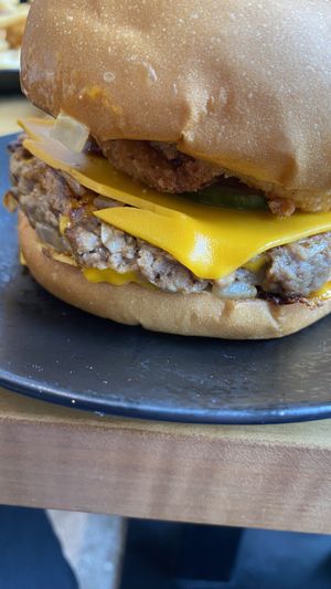 Vegan bbq burger  at Eat BRGZ - West End in Washington