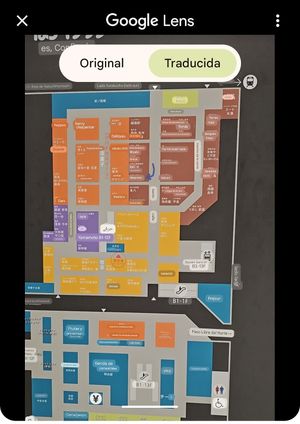 Had to translate the floor plan in order to find it. Purple arrow points to the exact location at Masumoto in Tokyo