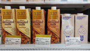 Vegan Milk at Good Nature Market in Kyoto