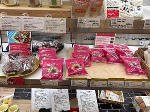 Upbeat Tokyo vegan donuts  at Good Nature Market in Kyoto