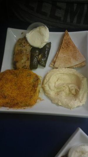 Vegan combo 2 at Mary's Place Cafe II in Halifax