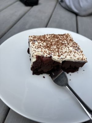 schoko kirsch kuchen   at supercafé in Giessen