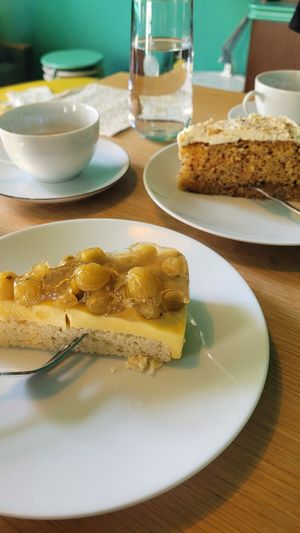 Stachelbeerkuchen at supercafé in Giessen