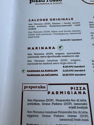   at Margherita  in Sarajevo
