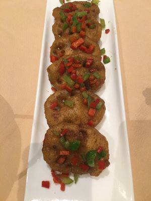 lotus root at 597 Vegetarian in Shanghai