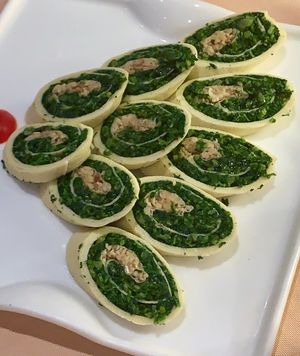 Cold rolls at 597 Vegetarian in Shanghai