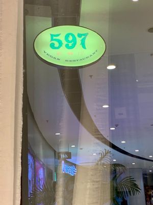 Outside  at 597 Vegetarian in Shanghai