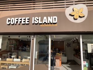  at Coffee Island in Athens