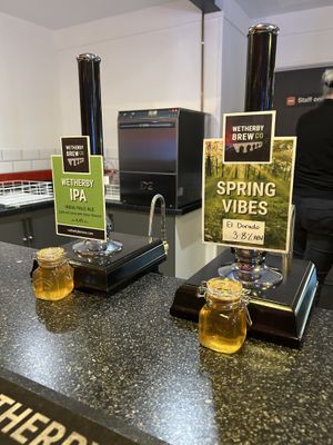 Cask beers  at Wetherby Brew Co in Wetherby