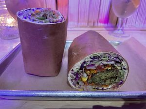 Vegan gyro   at Spitz in Leesburg