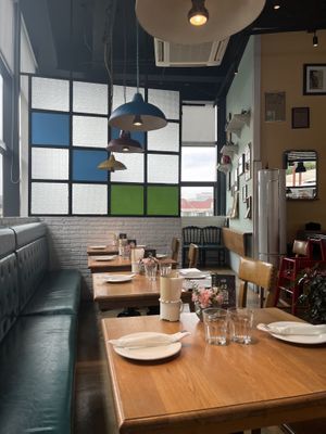   at Green Vege Cafe in Shanghai