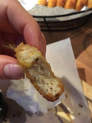 Soy nuggets consistence amazing  at Green Vege Cafe in Shanghai