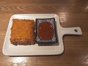 Tofu skin. at Green Vege Cafe in Shanghai