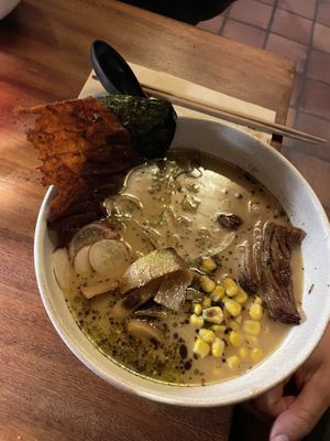   at UMAMI Plantbased in Barcelona