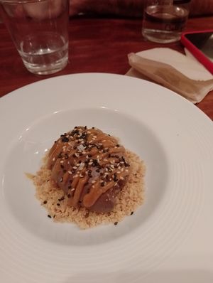 Postre at UMAMI Plantbased in Barcelona