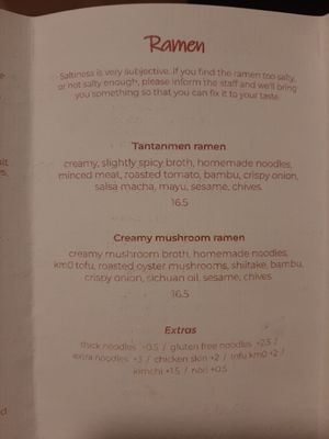 Fair prices for delicious big sized portions at UMAMI Plantbased in Barcelona
