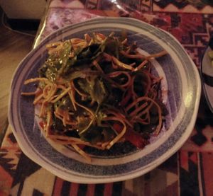 Shredded bean curd at Su Ren - Veg Inn in Shanghai