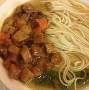 Veg Inn - noodles at Su Ren - Veg Inn in Shanghai