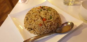 Another rice dish. Whatever you get will taste good. These guys know how to cook at Su Ren - Veg Inn in Shanghai