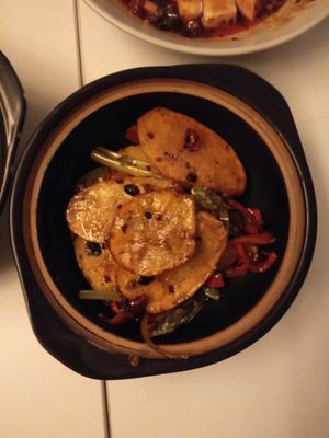 Spiced potato at Su Ren - Veg Inn in Shanghai