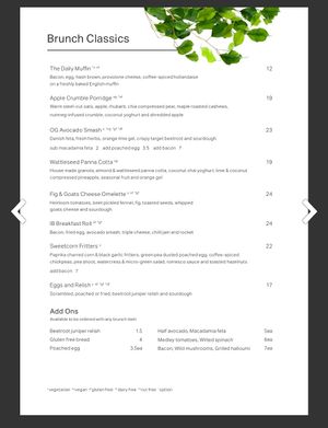  Menu as of June 2024  at Industry Beans  in Chadstone