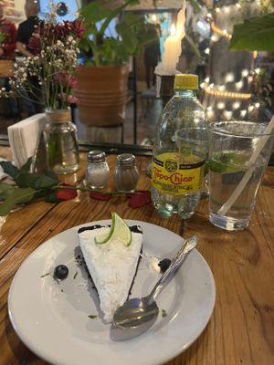 Coconut cheesecake (we went back for every night)   at Colibrí in San Carlos