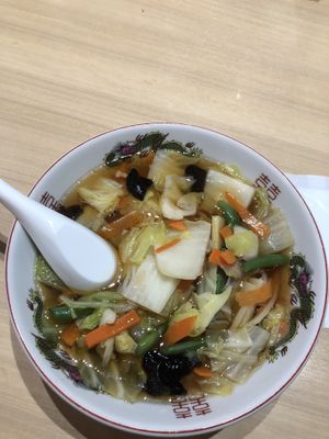   at Restaurant Juraku in Tokyo