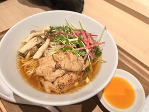 Shoyu ramen  at NRT - T's Tantan - T2 in Narita