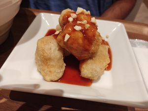 Chicken side dish at NRT - T's Tantan - T2 in Narita