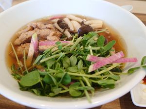 Shoyu ramen  at NRT - T's Tantan - T2 in Narita