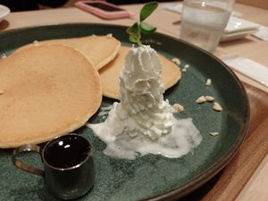 Pancakes at NRT - T's Tantan - T2 in Narita