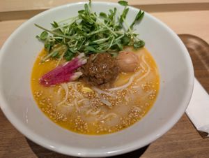 Sesame tantan at NRT - T's Tantan - T2 in Narita