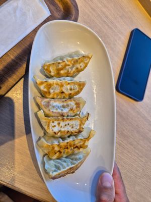 Gyrozas at NRT - T's Tantan - T2 in Narita