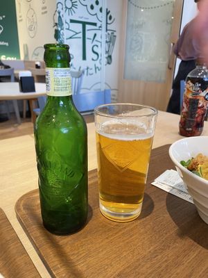 Heartland beer  at NRT - T's Tantan - T2 in Narita