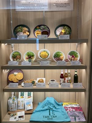 Close up of menu items   at NRT - T's Tantan - T2 in Narita