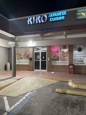 Outside  at Kiko Japanese in Winter Springs