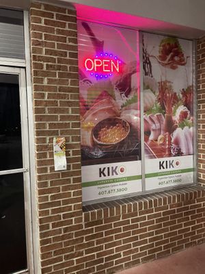 Front at Kiko Japanese in Winter Springs