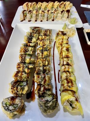 Vegan sushi at Kiko Japanese in Winter Springs