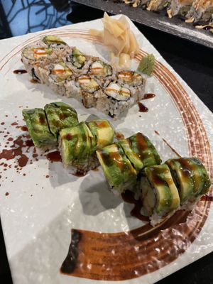 Two roll combo  at Kiko Japanese in Winter Springs