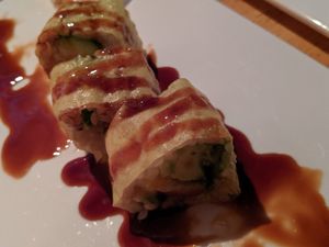 Fancy Rolls 😋 at Kiko Japanese in Winter Springs