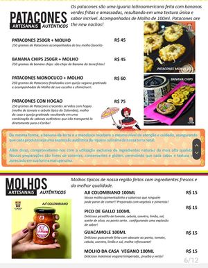 Menu at La Ventana   in Porto Alegre