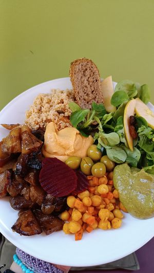 Ensalada del buffet (1r plato) at Baransu in Terrassa