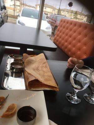 Dosa at Dosa Guru in Edmonton