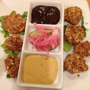 gardein chicken bites at Great Sage in Clarksville