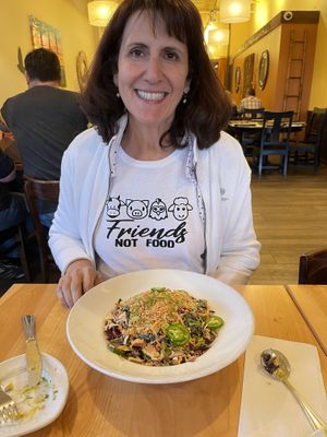 Ginger Dijon Salad.   at Great Sage in Clarksville