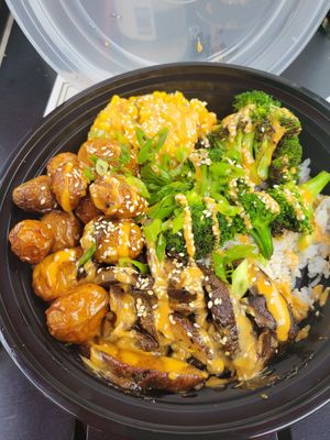 Portabella-Bulgogi Bowl at Great Sage in Clarksville
