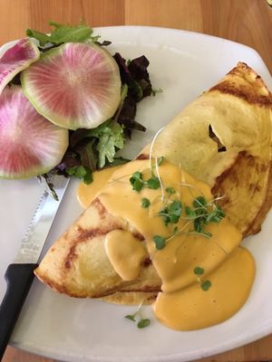 eggless omelet at Great Sage in Clarksville