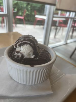 Chocolate Lava Cake!!!  at Great Sage in Clarksville