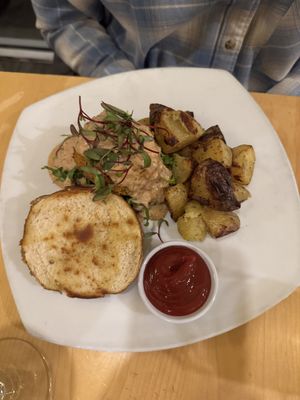 Crab cake  at Great Sage in Clarksville